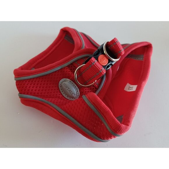 Joytale Step in Dog Harness, Breathable Mesh, Reflective Soft Padded-Red Medium - Picture 12 of 16